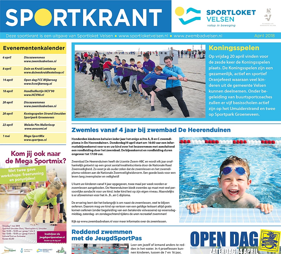 Sportkrant april